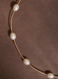 Station Pearl Choker Detail 2 - TULLABEE
