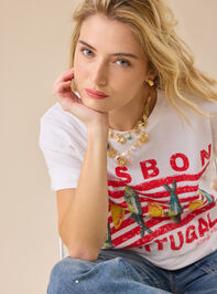 Frutti Di Marre Oversized Tee Detail 3 - TULLABEE