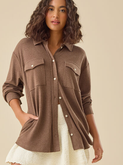 Elodie Button Down Top - TULLABEE