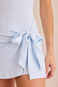 Wander Light Gingham Dress Detail 4 - Altar'd State
