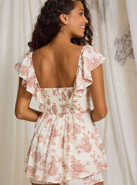 Emmy Double Layer Romper Detail 5 - TULLABEE