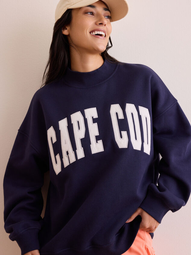 Cape Cod Mockneck Pullover - TULLABEE