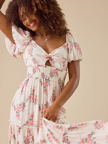Nalia Floral Maxi Dress - TULLABEE