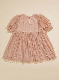 Belle Glitter Dress Detail 2 - TULLABEE