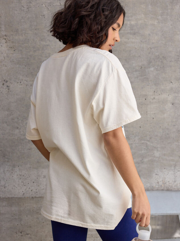 Tee Time Oversized Tee Detail 5 - TULLABEE