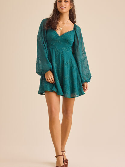 Jemina FIt and Flare Dress - TULLABEE