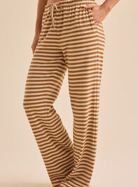 Briley Striped Pants Set Detail 4 - TULLABEE