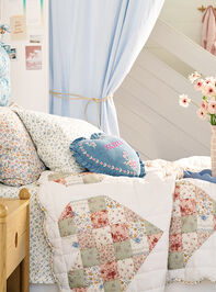 Aubrie Floral Quilt Detail 2 - TULLABEE