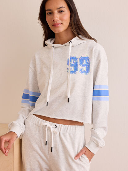 99 Lineup Striped Hoodie - TULLABEE