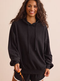 Daily Tempo Oversized Hoodie Detail 2 - TULLABEE