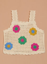 Juniper Crochet Top & Pant Set Detail 2 - TULLABEE
