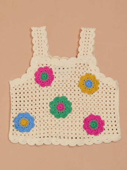 Juniper Crochet Top & Pant Set - TULLABEE