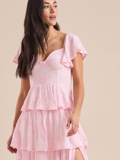 Roxanne Layered Maxi Dress - TULLABEE
