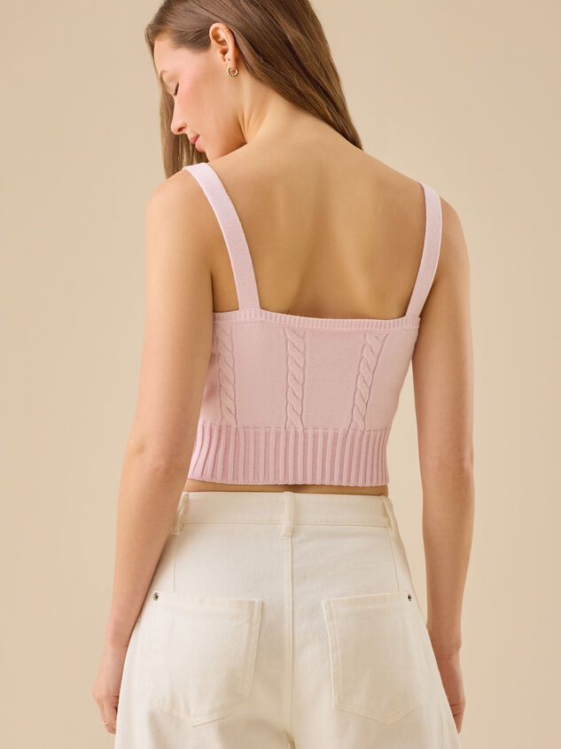 Livvy Two Piece Cable Cardigan Detail 6 - TULLABEE