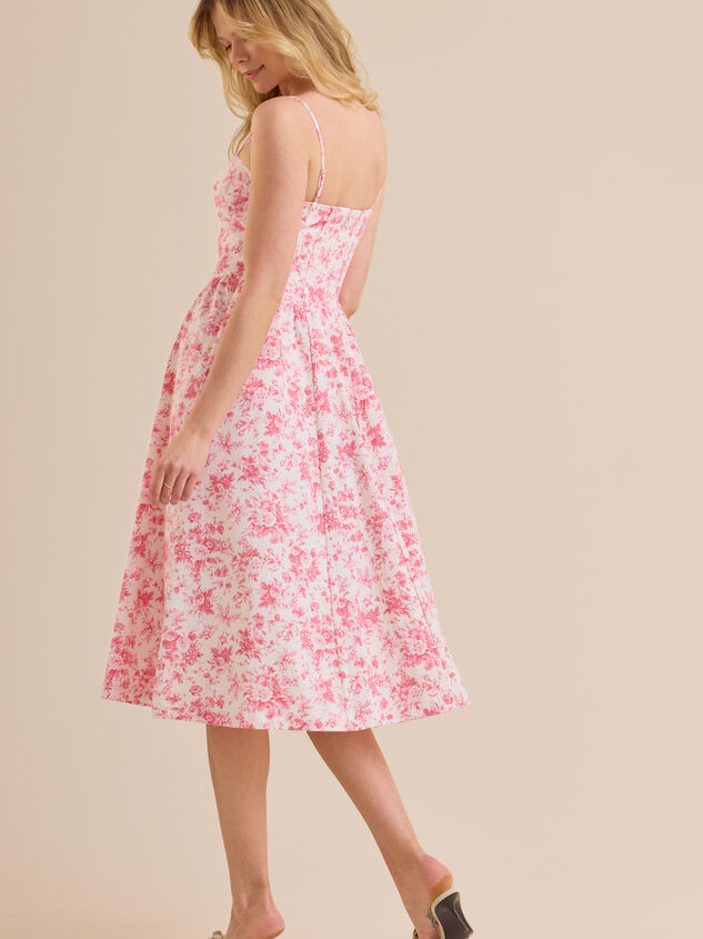 Nevaeh Floral Maxi Dress Detail 5 - TULLABEE