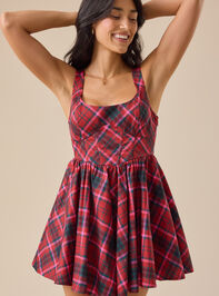 Noelle Bow Mini Dress Detail 2 - TULLABEE