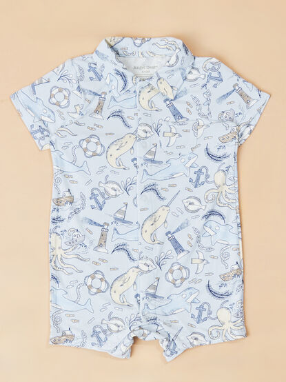 Sullivan Nautical Polo Shortie - TULLABEE