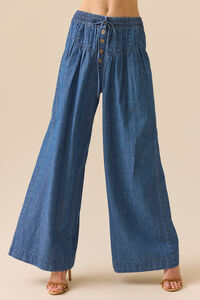 Hollis Smocked Pant Detail 2 - Altar'd State