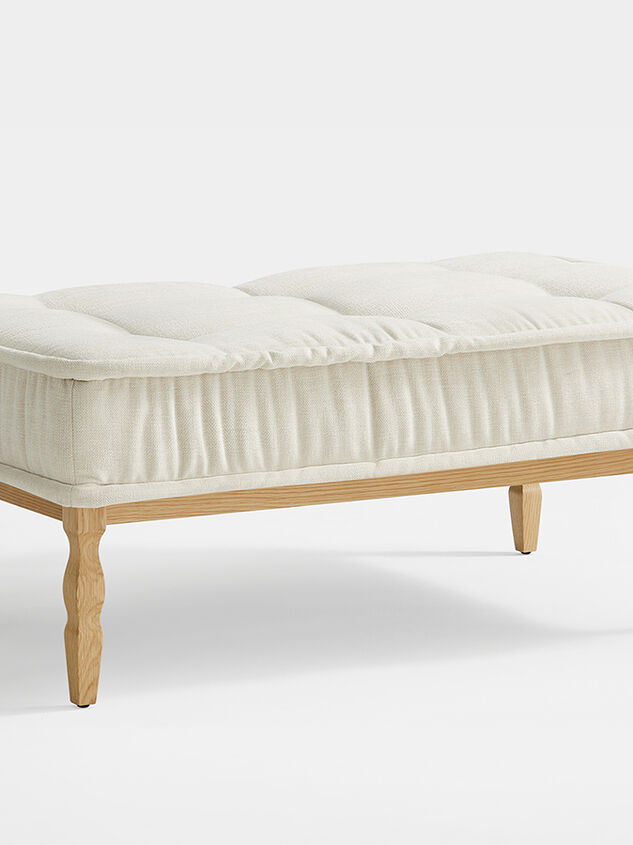 Kaia Upholstered Coffee Table/Ottoman Detail 3 - TULLABEE