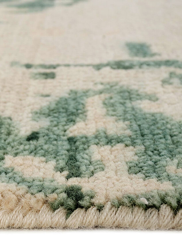 Wisteria Handknotted Rug Detail 3 - TULLABEE