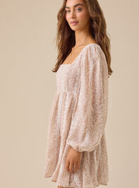 Antonia Floral Mini Dress Detail 5 - TULLABEE