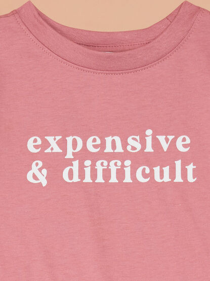 Expensive & Difficult Toddler Tee - TULLABEE