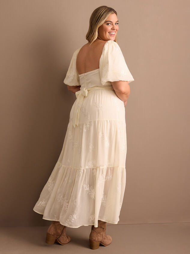 Daniella Floral Maxi Dress Detail 4 - TULLABEE