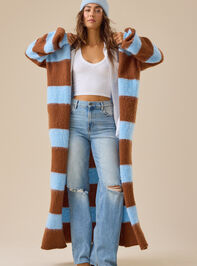 Camryn Striped Duster - TULLABEE