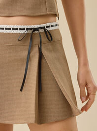 Marina Pleated Skirt Detail 3 - TULLABEE