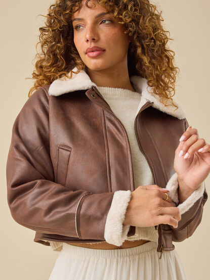 Sawyer Aviator Jacket - TULLABEE