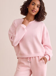 Supersoft Crew Pullover Detail 2 - TULLABEE