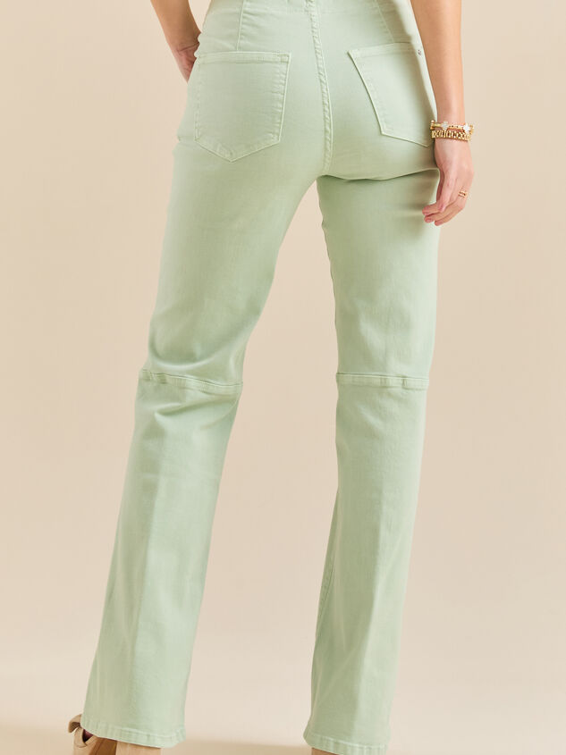 Lexi Flare Jeans Detail 6 - TULLABEE