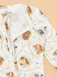 Cowpoke Cutie Footie Detail 3 - TULLABEE