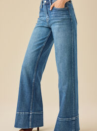 Liberty Wide Leg Jeans Detail 3 - TULLABEE