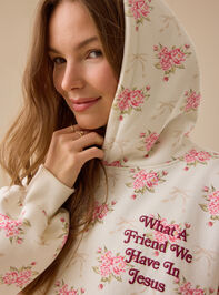 What A Friend We Have In Jesus Hoodie Detail 2 - TULLABEE