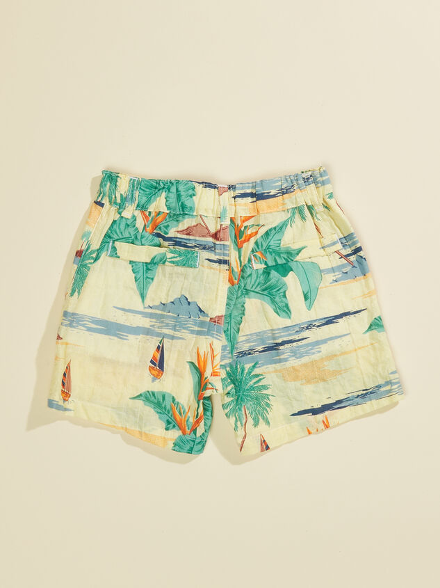 Aloha Crew Shorts Detail 2 - TULLABEE