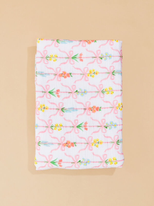 Ribbons and Bouquets Swaddle - TULLABEE