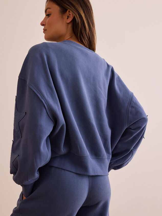 Rising Star Sweatshirt Detail 4 - TULLABEE
