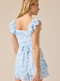 Lainey Double Layered Romper Detail 5 - TULLABEE