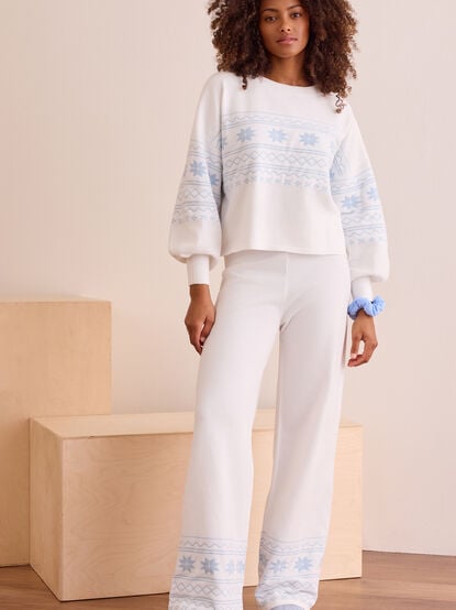 Fair Isle Alpine Sweater - TULLABEE