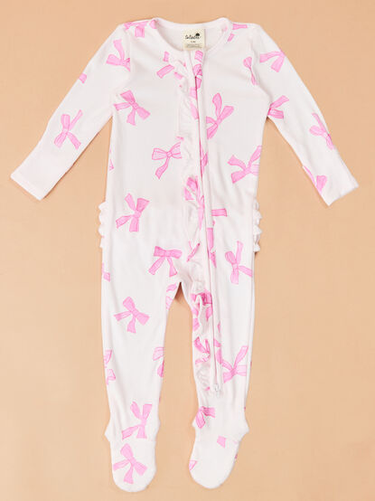 Melissa Bow Footie - TULLABEE
