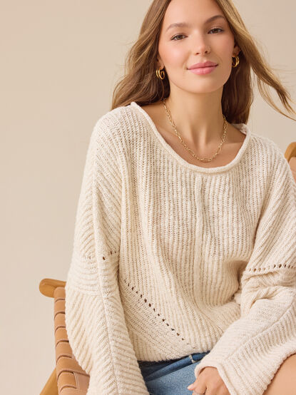 Savannah Dolman Sweater - TULLABEE