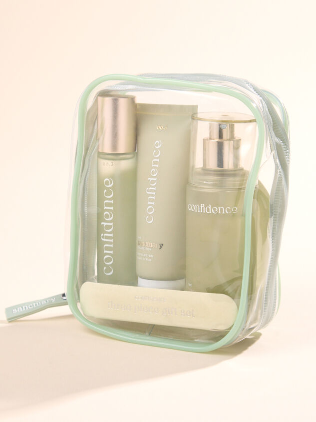 Signature Confidence Three Piece Gift Set Detail 2 - TULLABEE