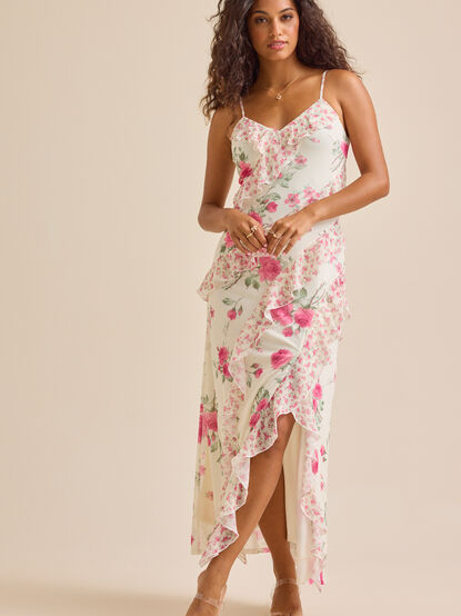 Chrissy Floral Maxi Dress - TULLABEE