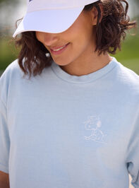 Peanuts Golf Graphic Tee Detail 3 - TULLABEE