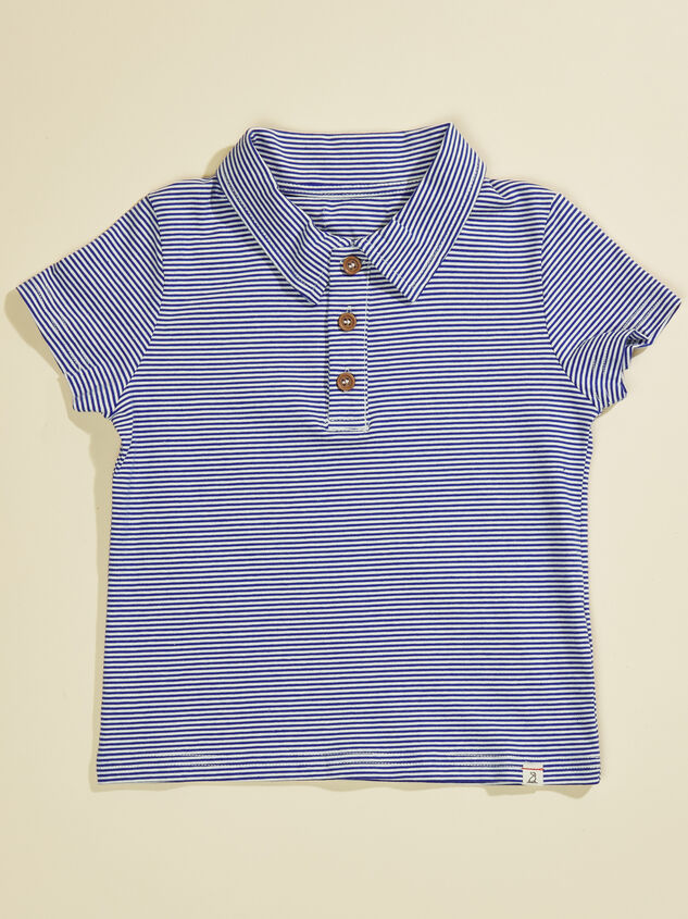Antonio Striped Polo by Me + Henry Detail 1 - TULLABEE