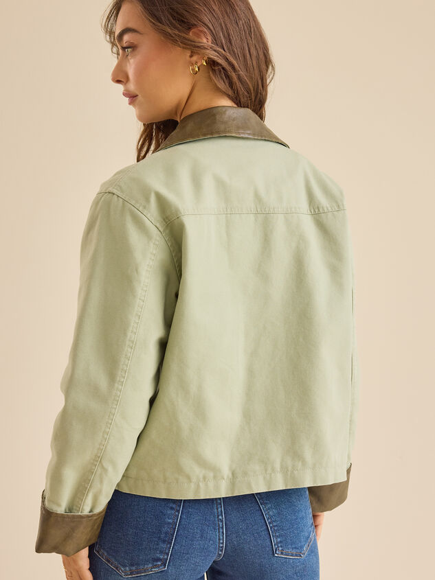 Enola Barn Jacket Detail 5 - TULLABEE