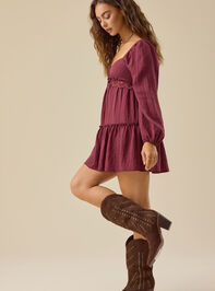 Jasmine Mini Dress Detail 2 - TULLABEE