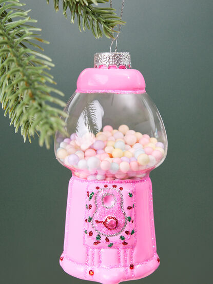 Bubble Gum Machine Ornament - TULLABEE