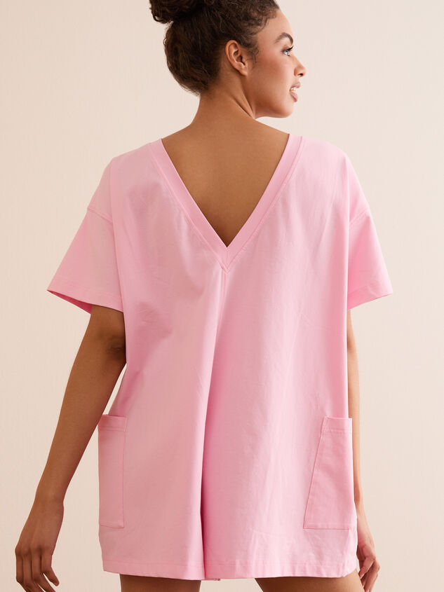 Hang Tough Reversible Tee Romper Detail 4 - TULLABEE